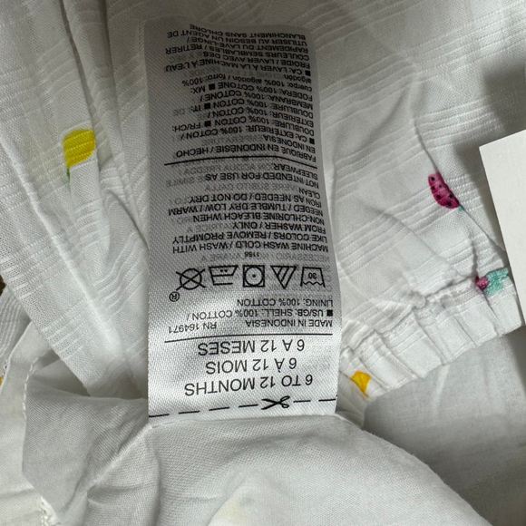 Janie and Jack baby fruit set NWT size 6/12M - Picture 6 of 8